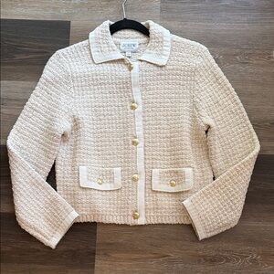 J. Crew Collection grosgrain lady jacket